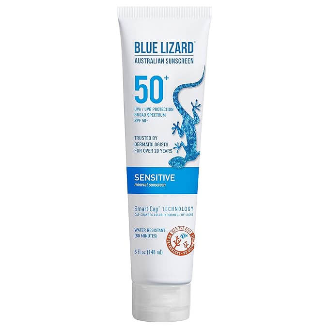 5 Blue Lizard Sensitive Mineral Sunscreen SPF 50 image