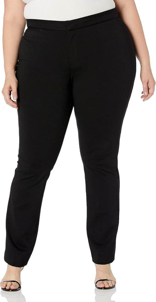 5. Best Plus Size NYDJ Womens Plus Size Slim Trouser Pants image