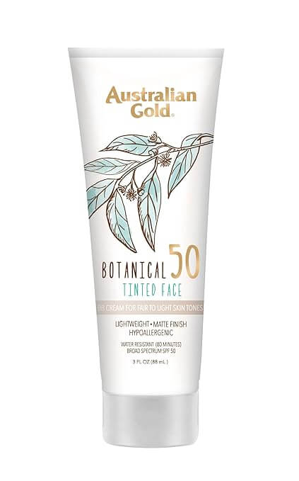 7 Australian Gold Botanical SPF 50 Tinted Mineral Sunscreen image