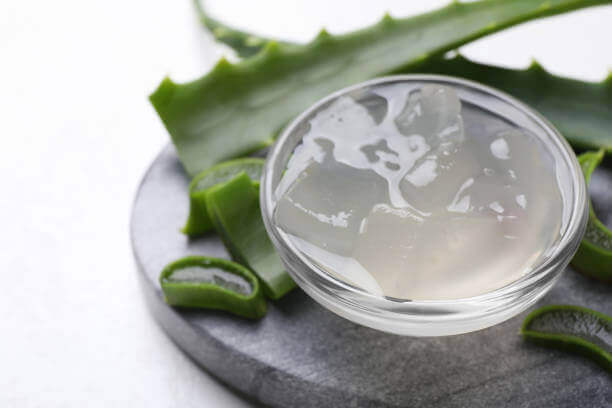 Direct Application of Fresh Aloe Vera Gel image