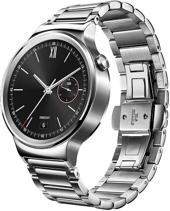 7. Huawei Stainless Steel Watch Best Android Smartwatch for Women image